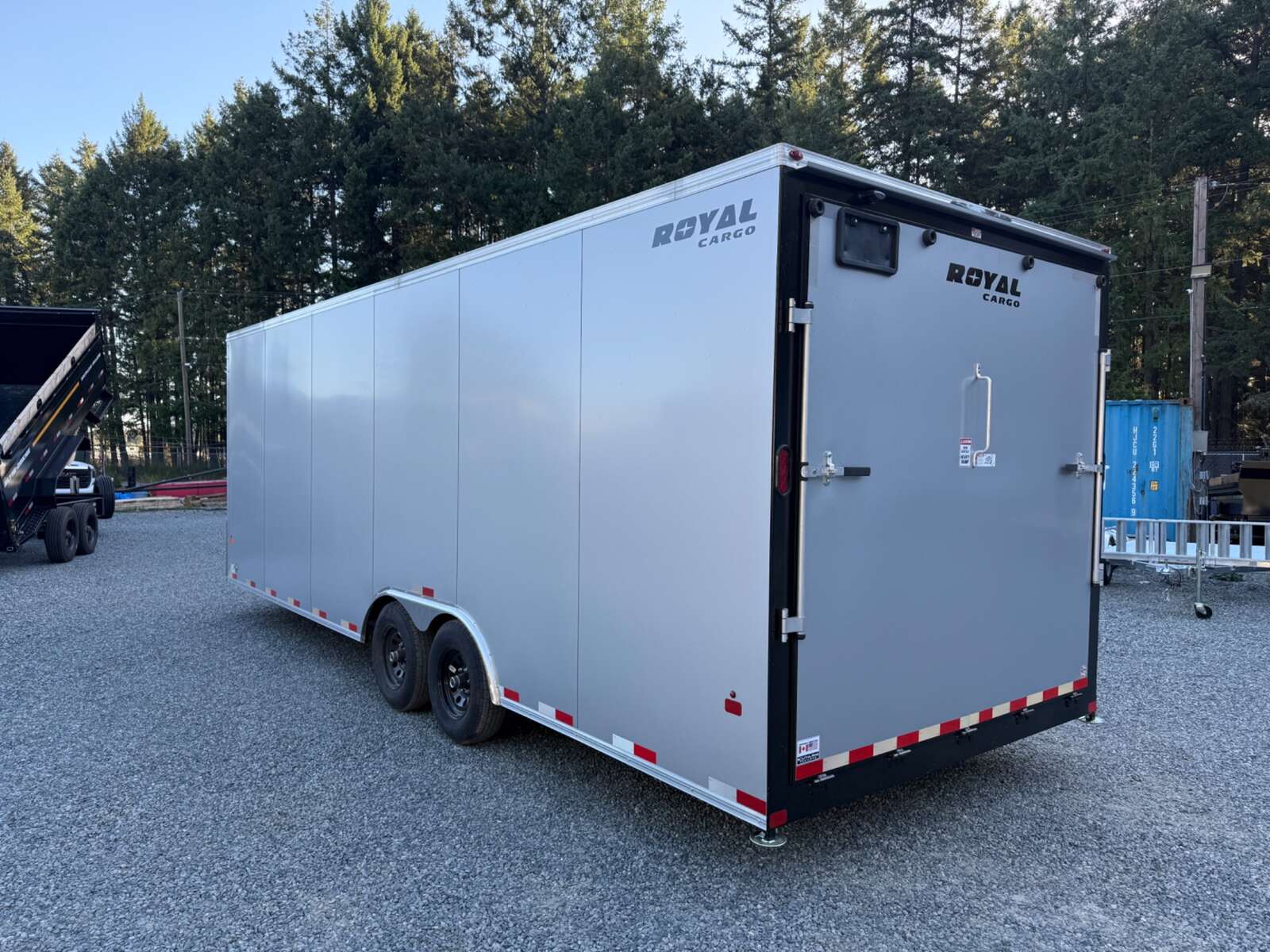Photo of 2026 Royal Cargo 8.5X24+V 11,400LB GVW 86" TALL CAR HAULER