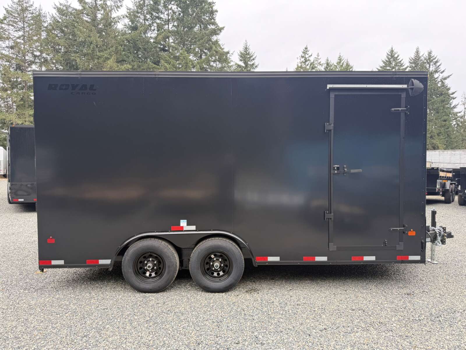 Photo of 2026 Royal Cargo 8.5X16+V 11,400LB GVW - RAMP DOOR - 86" INTERIOR - BLACKOUT PKG