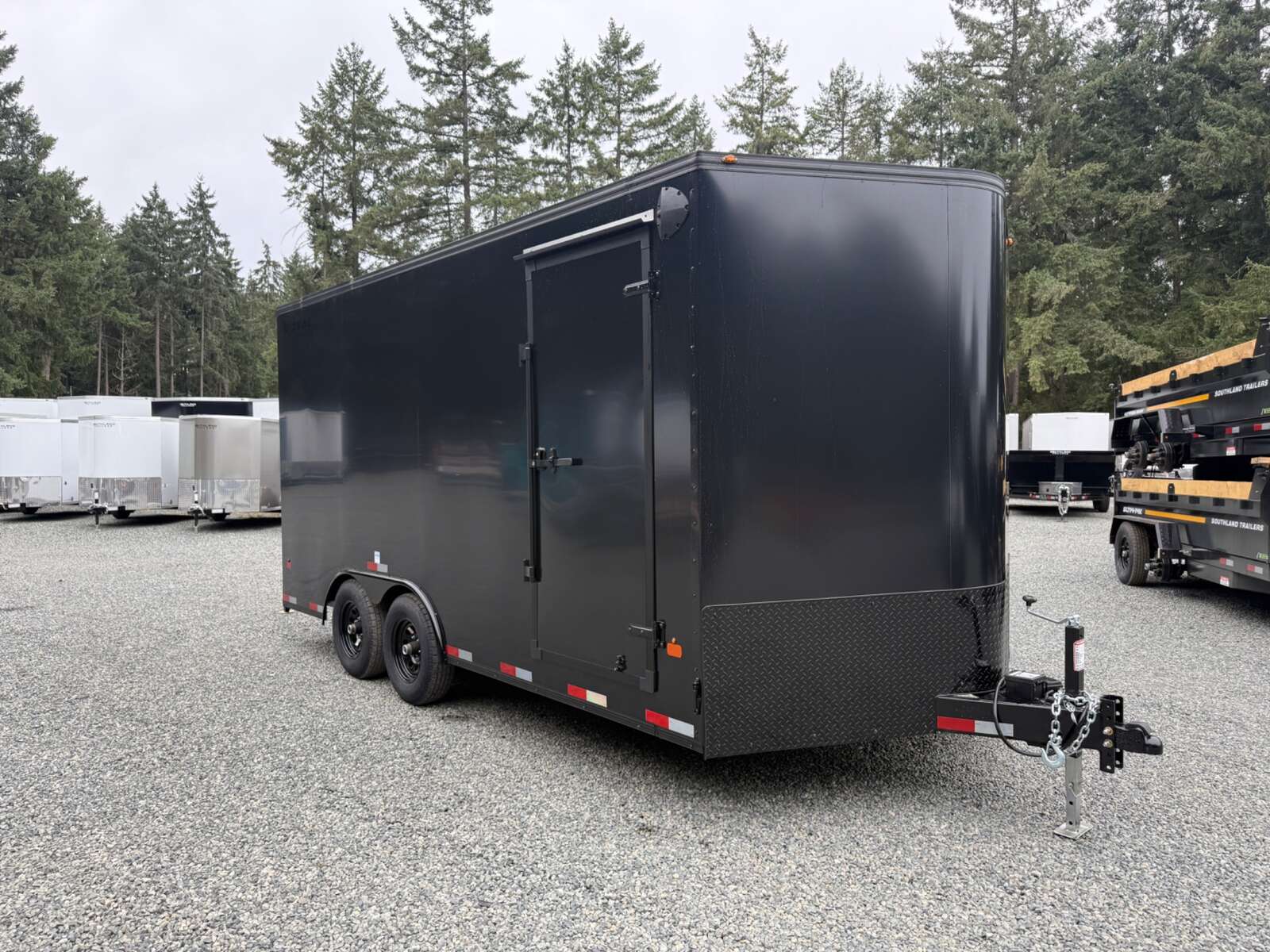 Photo of 2026 Royal Cargo 8.5X16+V 11,400LB GVW - RAMP DOOR - 86" INTERIOR - BLACKOUT PKG