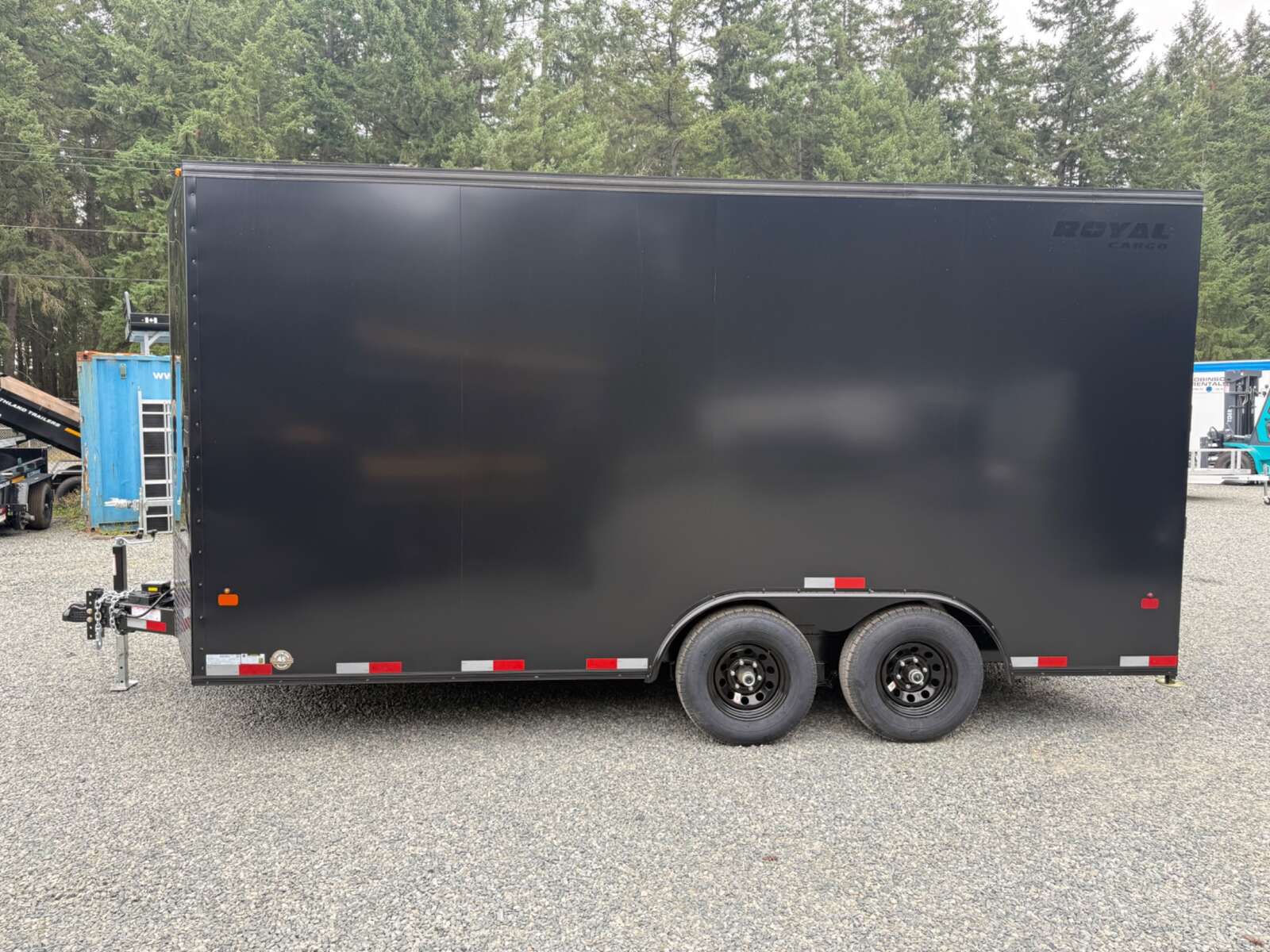 Photo of 2026 Royal Cargo 8.5X16+V 11,400LB GVW - RAMP DOOR - 86" INTERIOR - BLACKOUT PKG