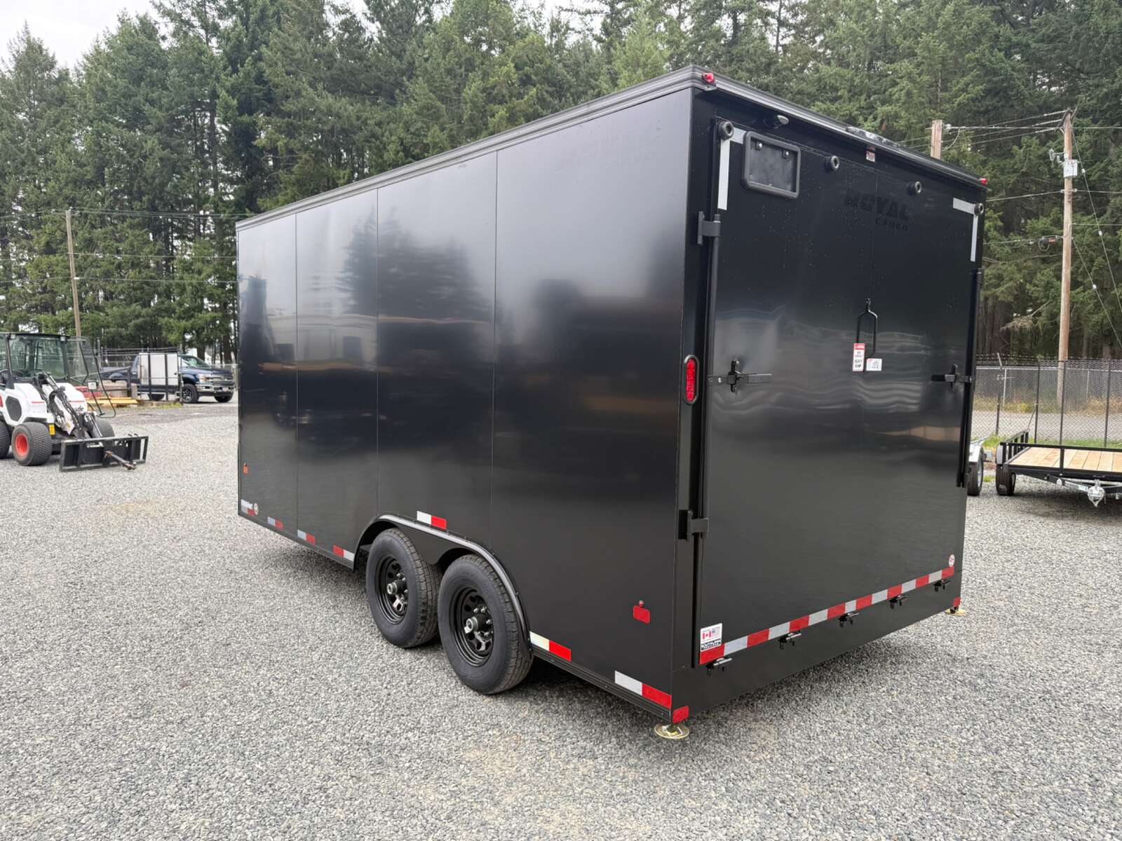 Photo of 2026 Royal Cargo 8.5X16+V 11,400LB GVW - RAMP DOOR - 86" INTERIOR - BLACKOUT PKG