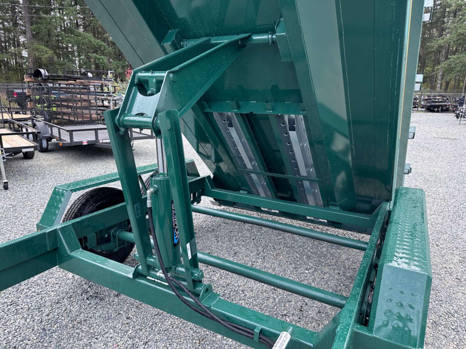 Photo of 2026 Southland 7X14 15,400LB GVW Dump Trailer - Green