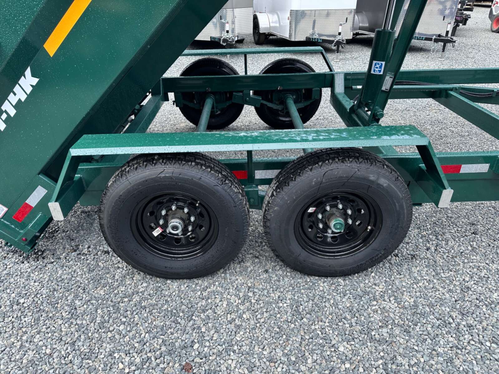 Photo of 2026 Southland 7X14 15,400LB GVW Dump Trailer - Green