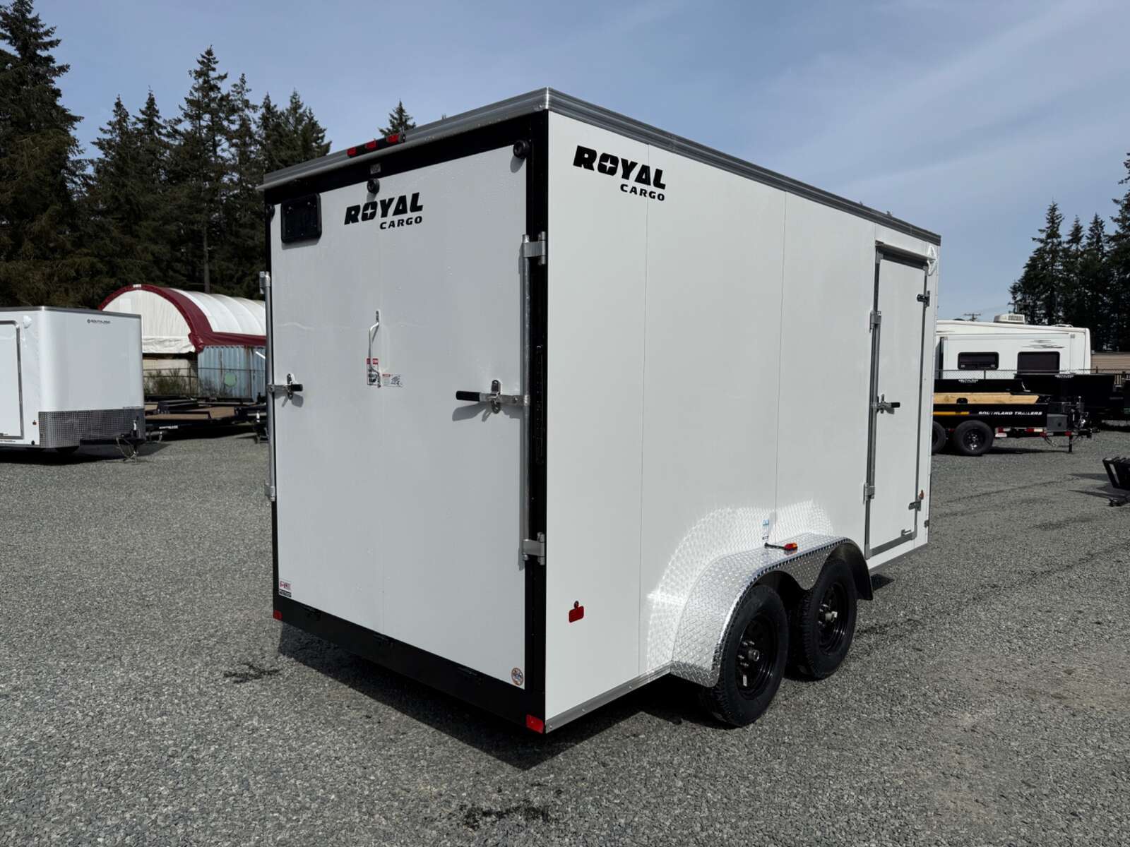 Photo of 2026 Royal Cargo 7X14+V 7700LB GVW RAMP DOOR
