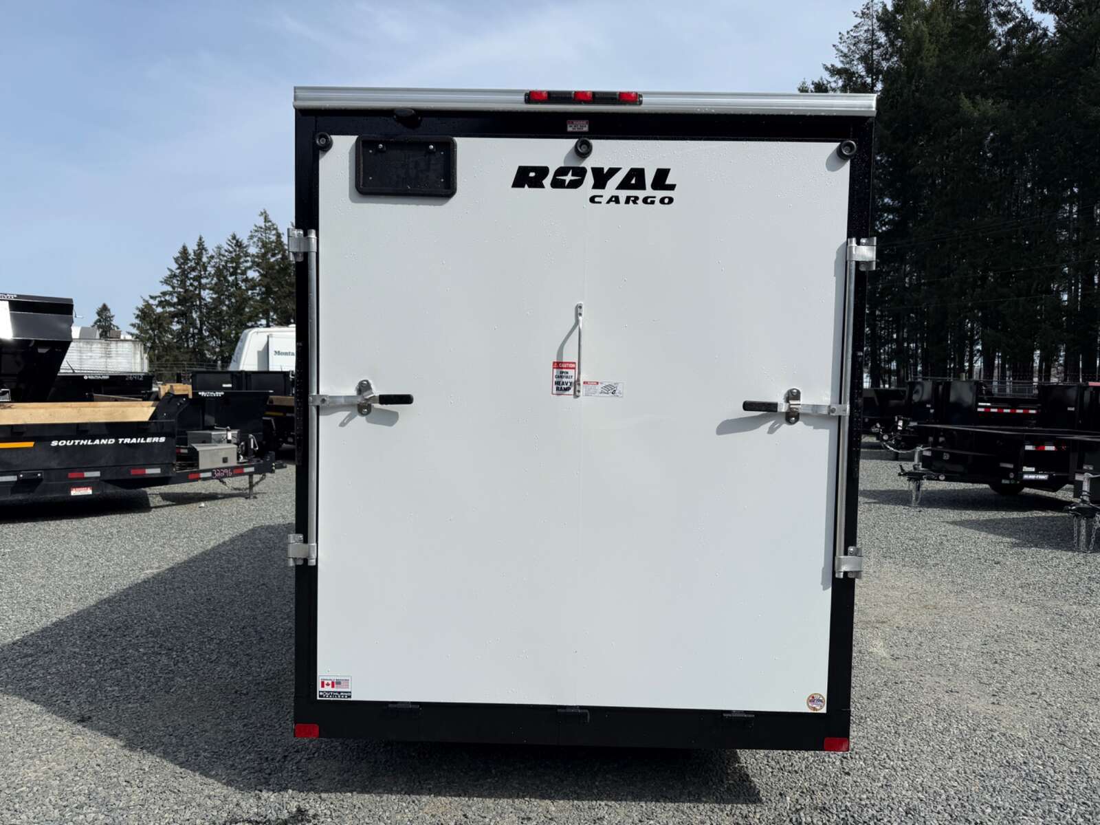 Photo of 2026 Royal Cargo 7X14+V 7700LB GVW RAMP DOOR