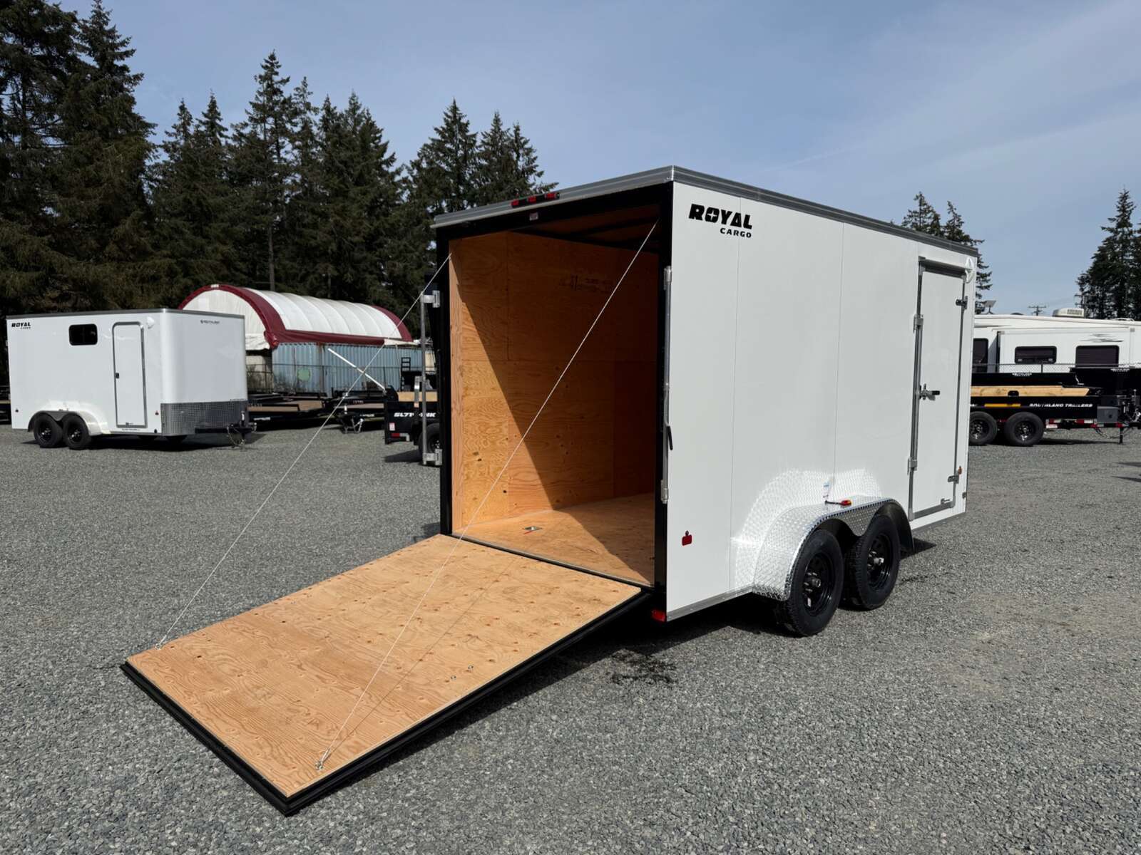 Photo of 2026 Royal Cargo 7X14+V 7700LB GVW RAMP DOOR