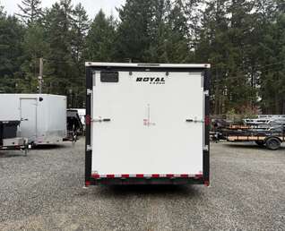 Thumbnail Photo of 2026 Royal Cargo 8.5X20+V 11,400LB GVW CAR CARRIER W/ ESCAPE DOOR