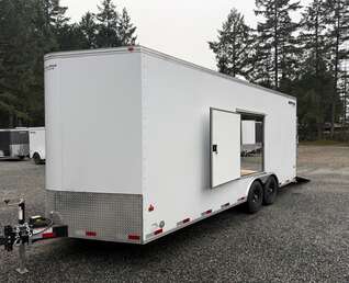 Thumbnail Photo of 2026 Royal Cargo 8.5X20+V 11,400LB GVW CAR CARRIER W/ ESCAPE DOOR