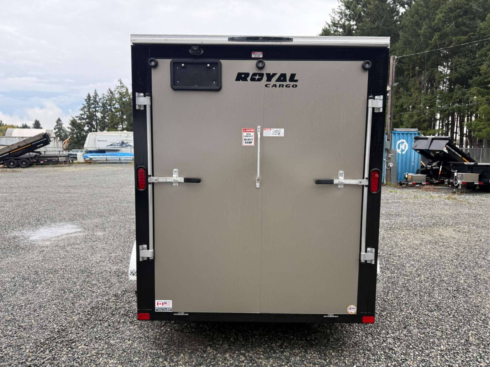 Photo of 2026 Royal Cargo 6X12+V 7,700LB GVW - RAMP DOOR - 78" INTERIOR