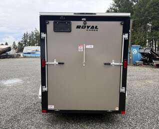 Thumbnail Photo of 2026 Royal Cargo 6X12+V 7,700LB GVW - RAMP DOOR - 78" INTERIOR