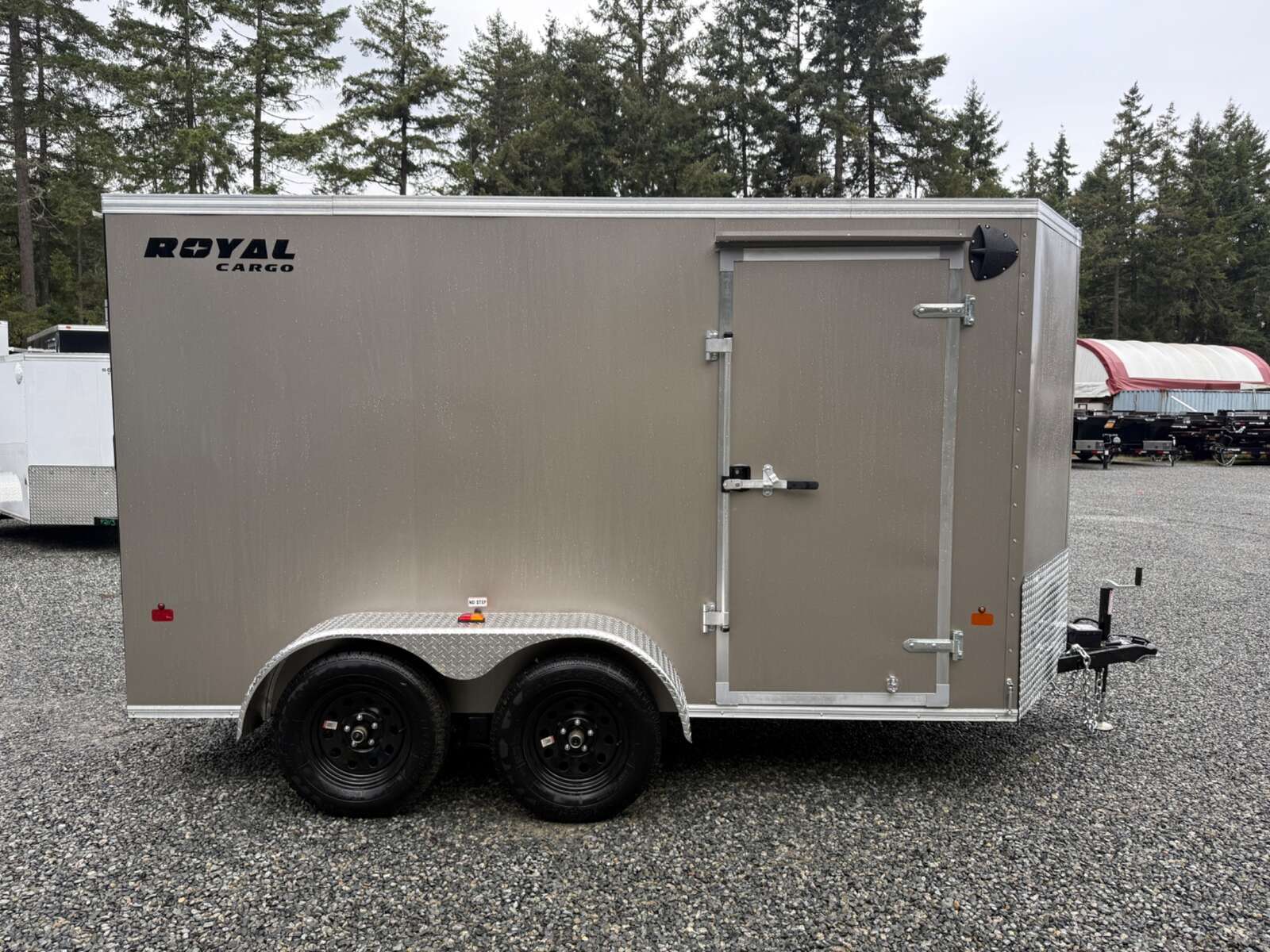 Photo of 2026 Royal Cargo 6X12+V 7,700LB GVW - RAMP DOOR - 78" INTERIOR