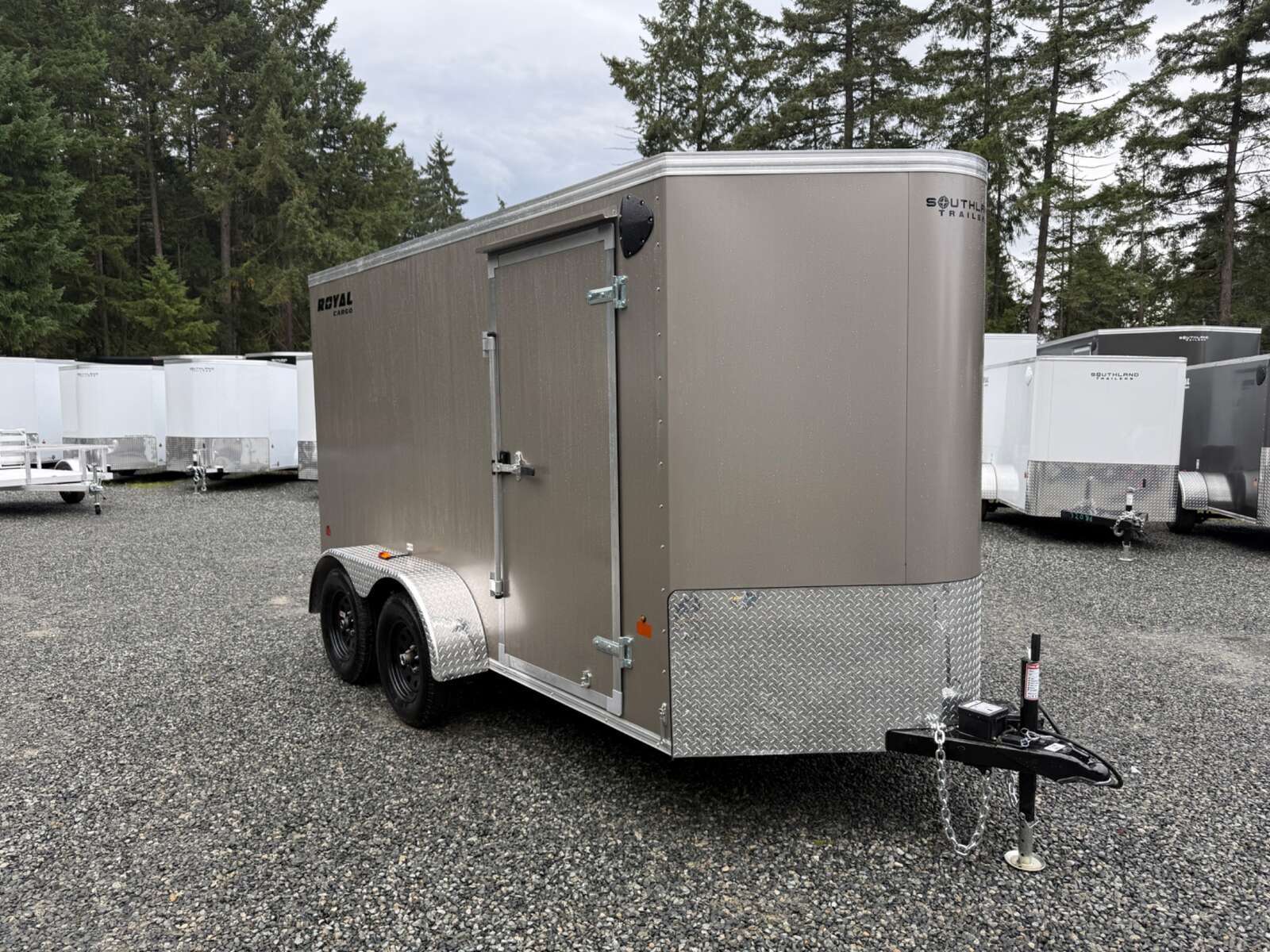 Photo of 2026 Royal Cargo 6X12+V 7,700LB GVW - RAMP DOOR - 78" INTERIOR