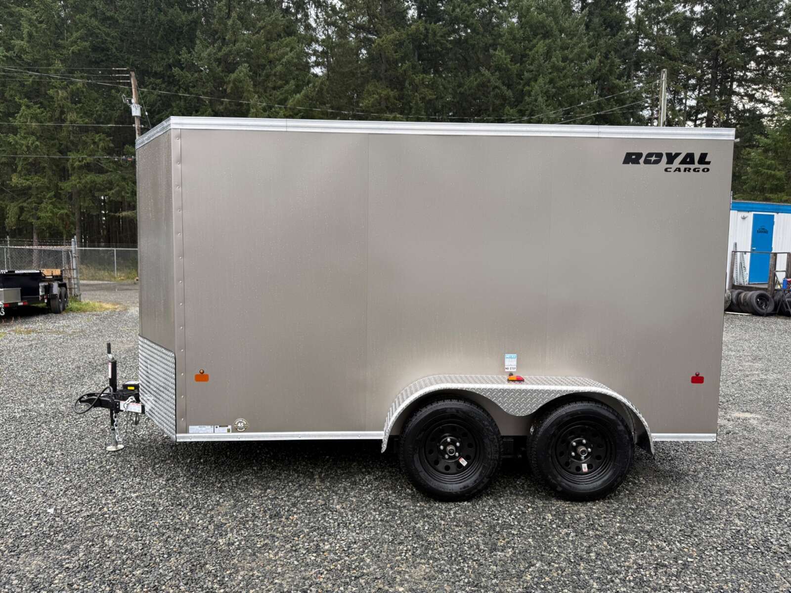 Photo of 2026 Royal Cargo 6X12+V 7,700LB GVW - RAMP DOOR - 78" INTERIOR