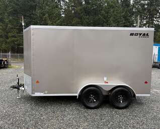 Thumbnail Photo of 2026 Royal Cargo 6X12+V 7,700LB GVW - RAMP DOOR - 78" INTERIOR