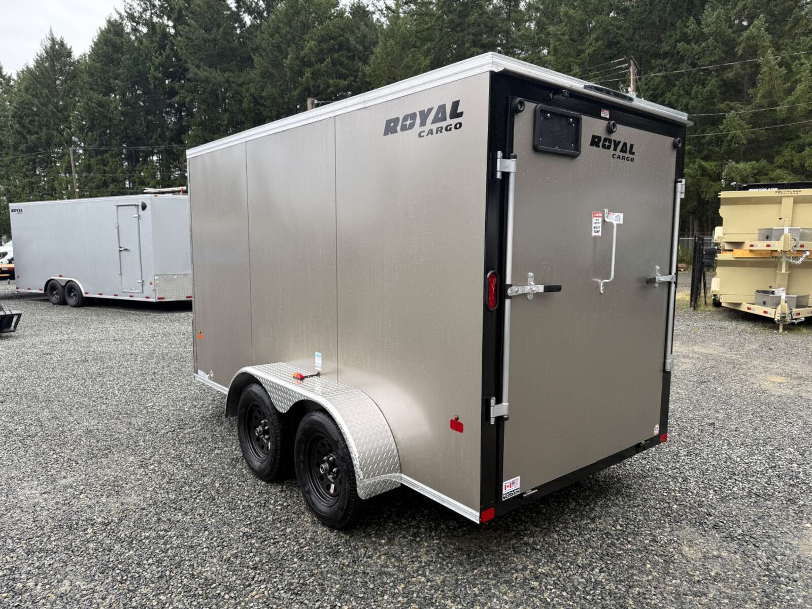 Photo of 2026 Royal Cargo 6X12+V 7,700LB GVW - RAMP DOOR - 78" INTERIOR