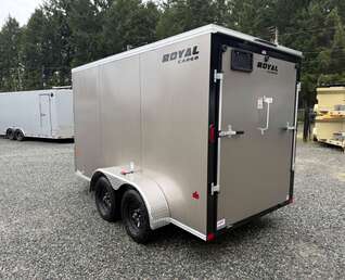 Thumbnail Photo of 2026 Royal Cargo 6X12+V 7,700LB GVW - RAMP DOOR - 78" INTERIOR