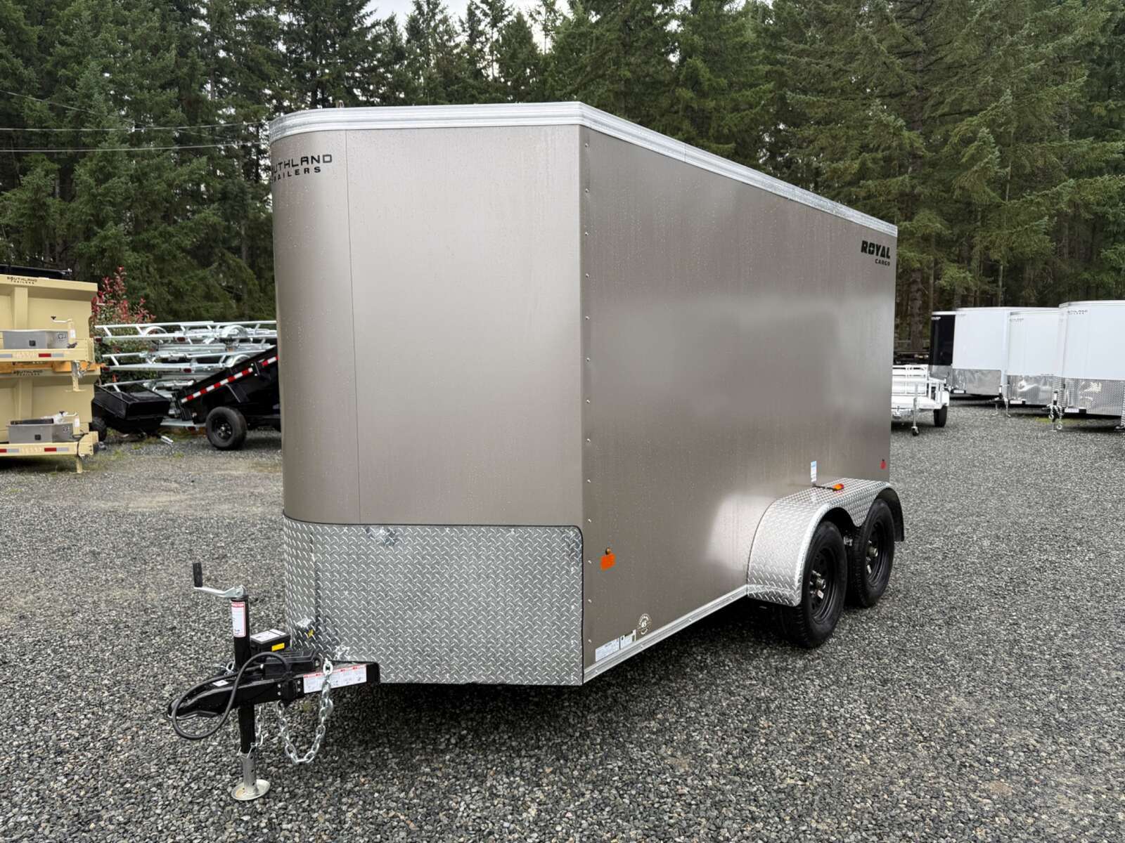 Photo of 2026 Royal Cargo 6X12+V 7,700LB GVW - RAMP DOOR - 78" INTERIOR