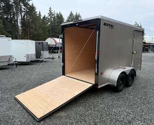 Thumbnail Photo of 2026 Royal Cargo 6X12+V 7,700LB GVW - RAMP DOOR - 78" INTERIOR