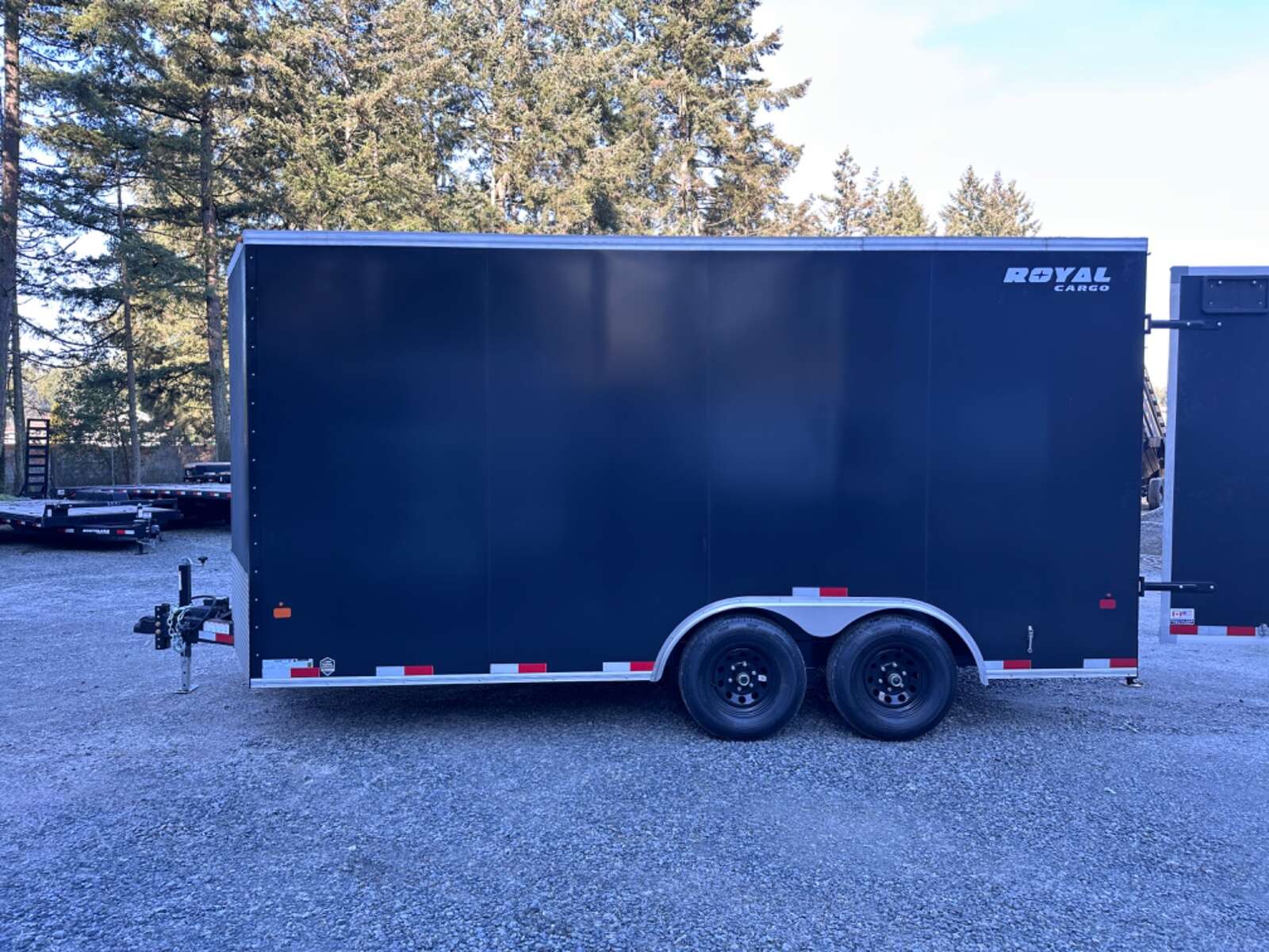 Photo of 2026 Royal Cargo 8.5X16+V 11,400LB GVW - BARN DOORS - 86" INTERIOR