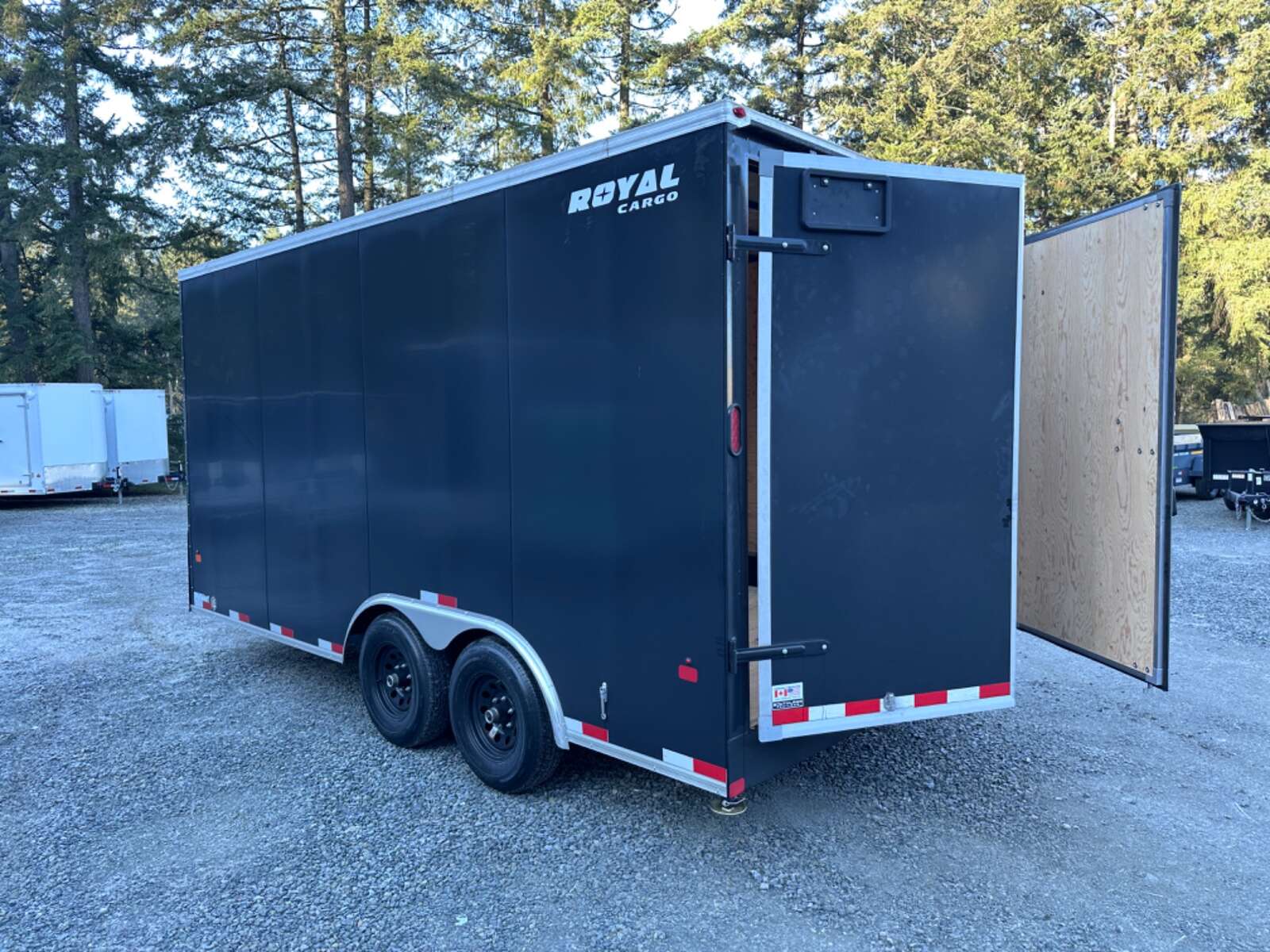 Photo of 2026 Royal Cargo 8.5X16+V 11,400LB GVW - BARN DOORS - 86" INTERIOR
