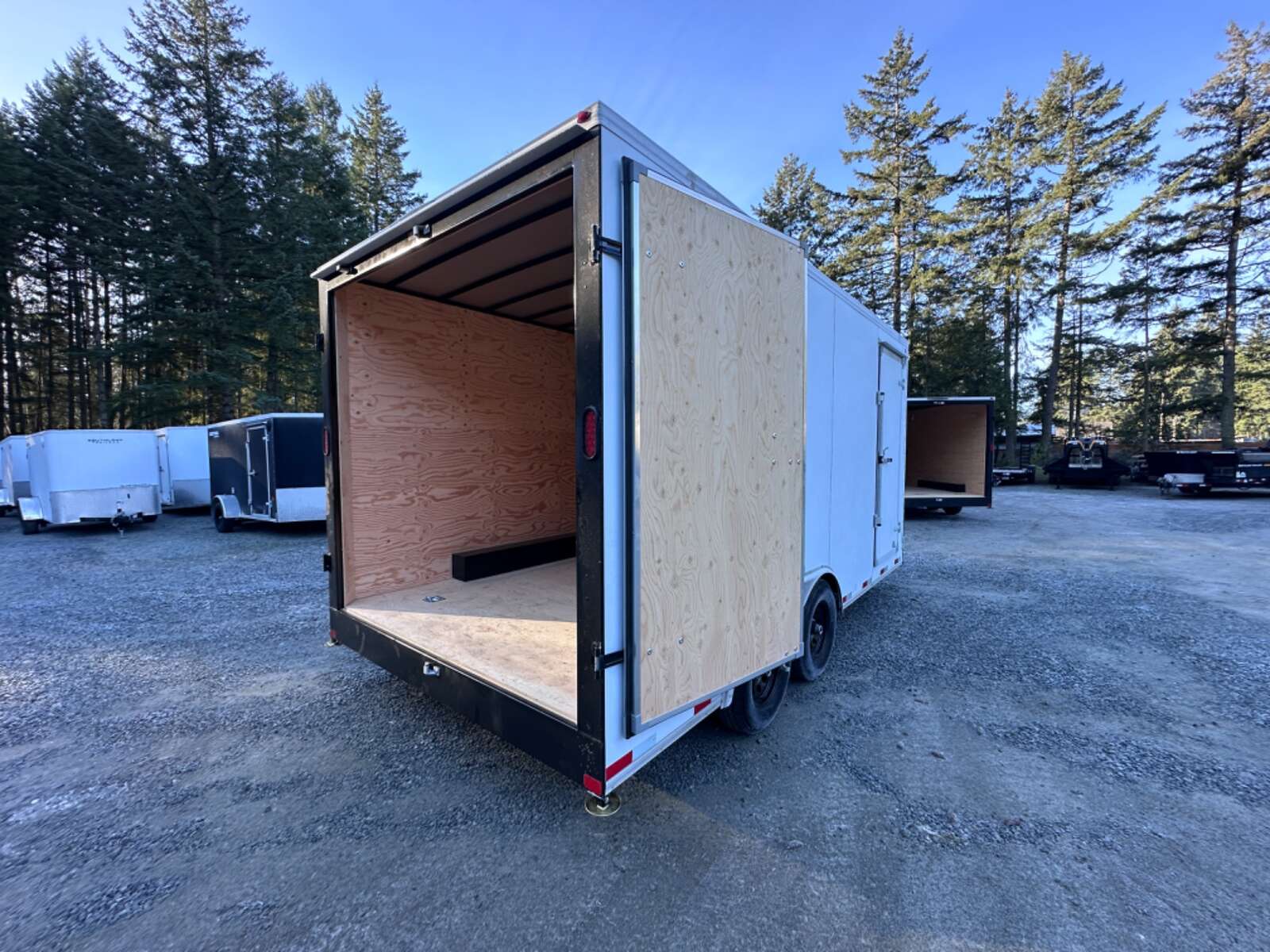 Photo of 2026 Royal Cargo 8.5X16+V 11,400LB GVW - BARN DOORS - 86" INTERIOR