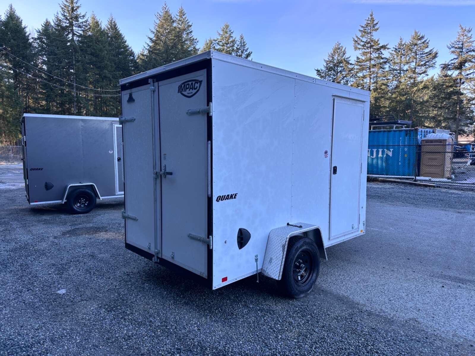 Photo of 2026 Impact 6X10' 2990LB GVWR - Barn Doors