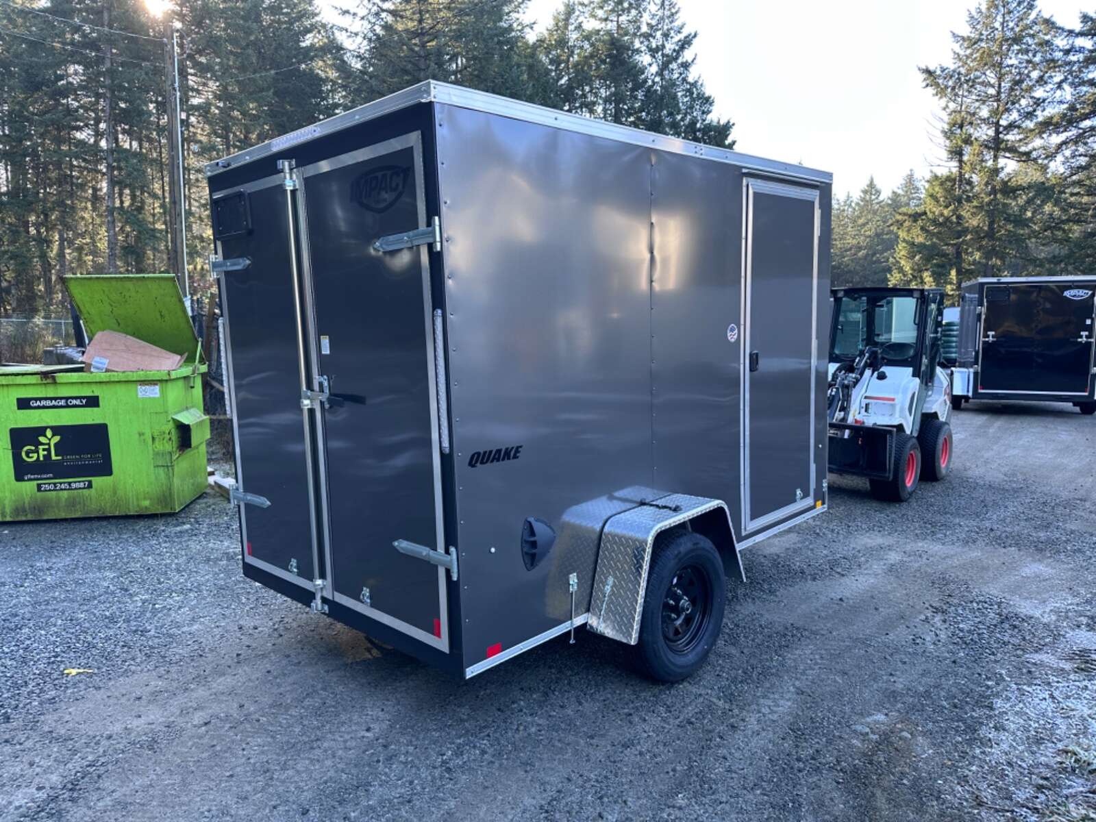 Photo of 2026 Impact 6X10' 2990LB GVWR - Barn Doors