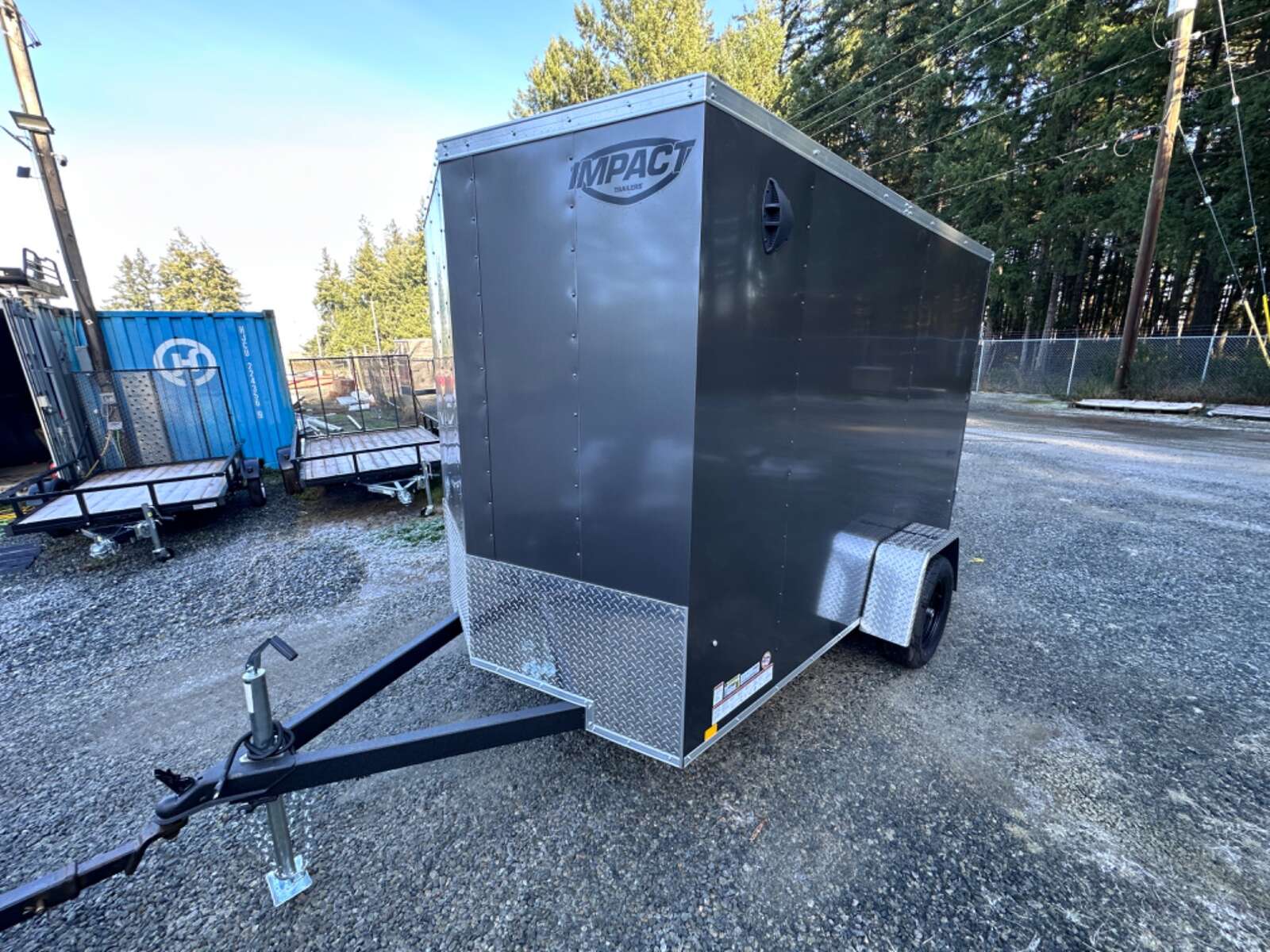 Photo of 2026 Impact 6X10' 2990LB GVWR - Barn Doors