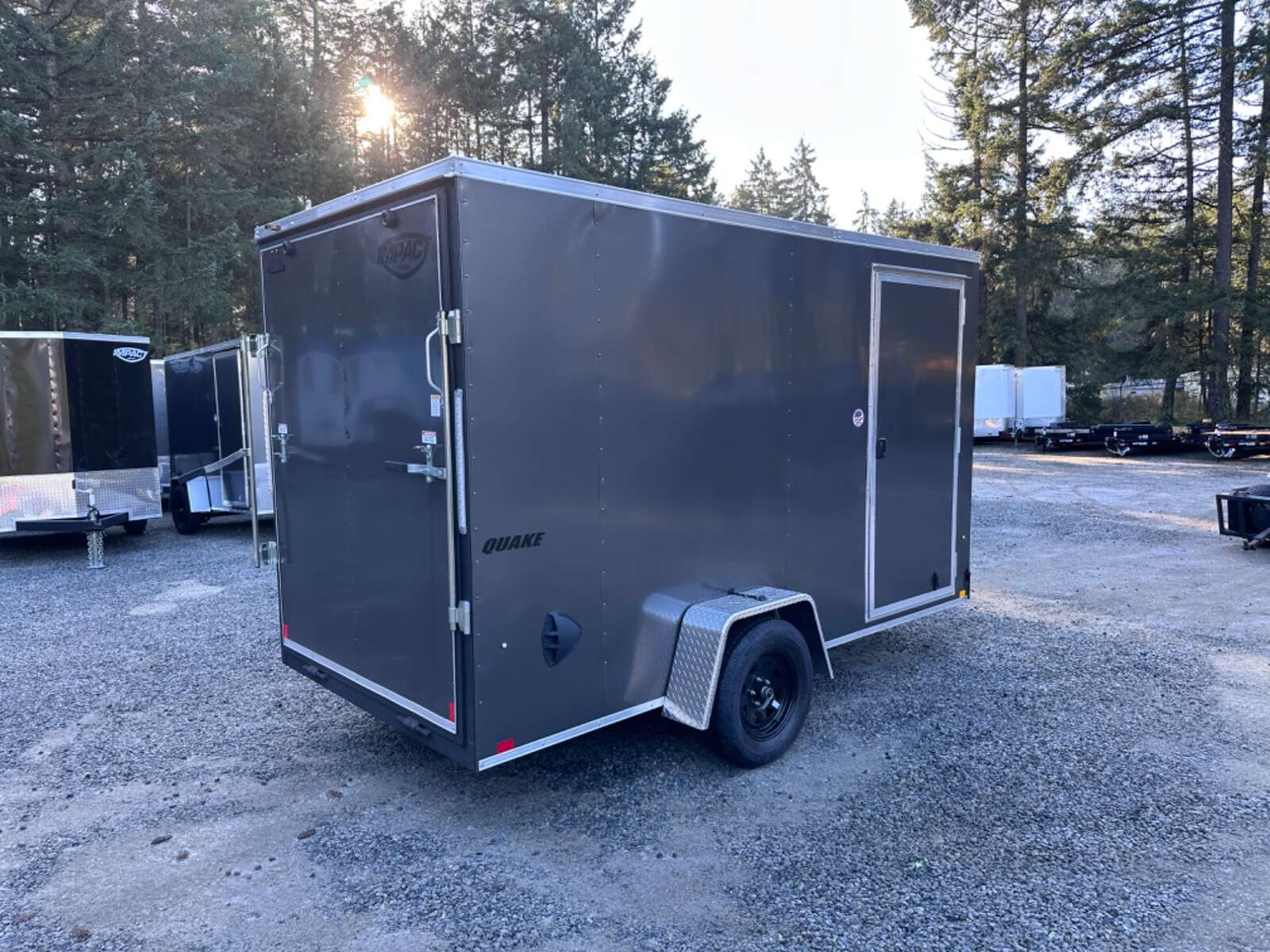 Photo of 2026 Impact 6X12' 2990LB GVWR - Ramp Door