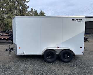 Thumbnail Photo of 2026 Royal Cargo 6X12+V 7,700LB GVW - BARN DOORS - 78" INTERIOR