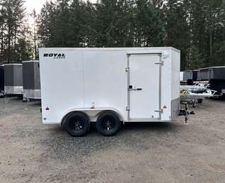 Thumbnail Photo of 2026 Royal Cargo 6X12+V 7,700LB GVW - BARN DOORS - 78" INTERIOR