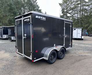 Thumbnail Photo of 2026 Royal Cargo 6X12+V 7,700LB GVW - BARN DOORS - 78" INTERIOR