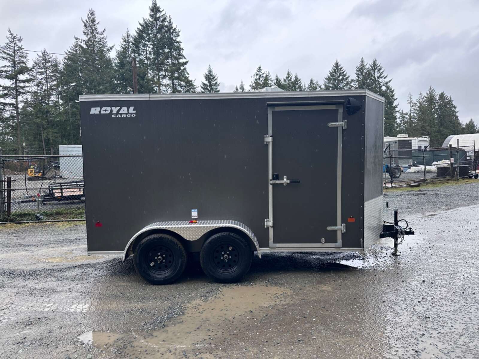 Photo of 2026 Royal Cargo 6X12+V 7,700LB GVW - RAMP DOOR - 78" INTERIOR