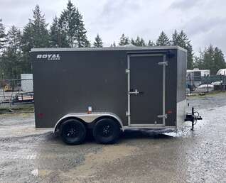 Thumbnail Photo of 2026 Royal Cargo 6X12+V 7,700LB GVW - RAMP DOOR - 78" INTERIOR