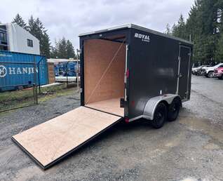 Thumbnail Photo of 2026 Royal Cargo 6X12+V 7,700LB GVW - RAMP DOOR - 78" INTERIOR