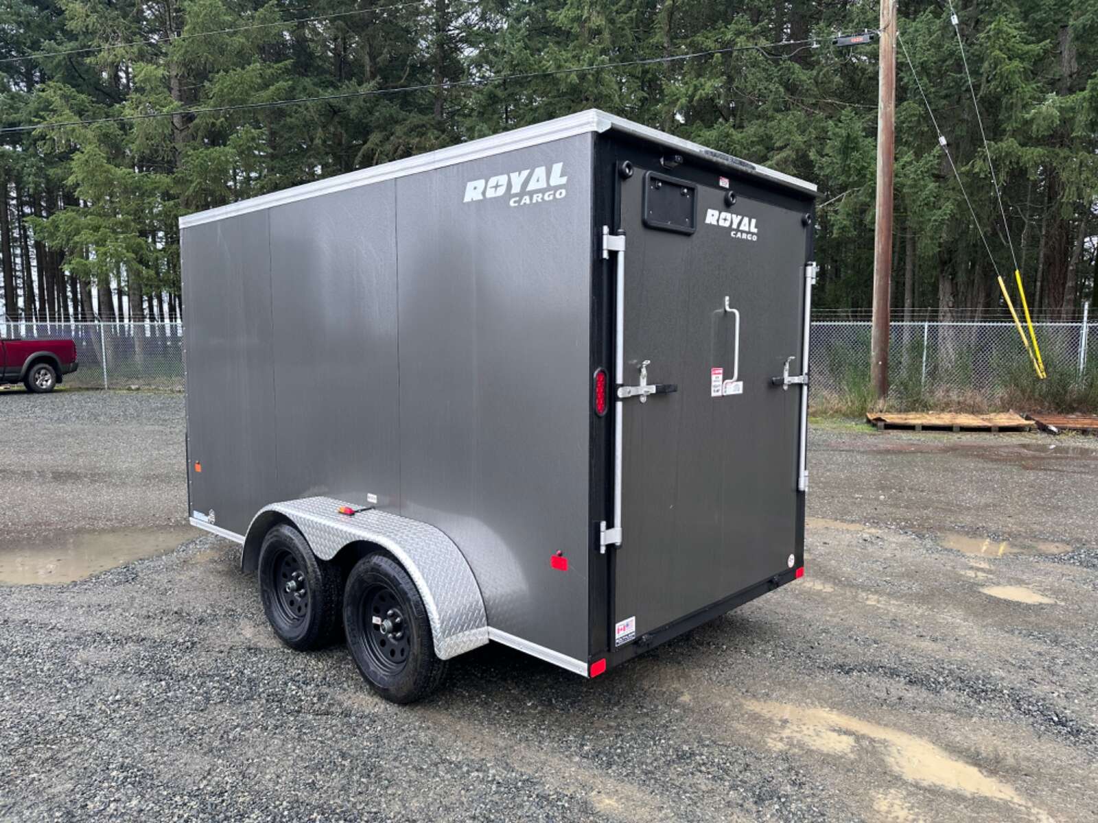 Photo of 2026 Royal Cargo 6X12+V 7,700LB GVW - RAMP DOOR - 78" INTERIOR