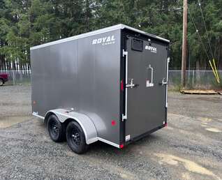 Thumbnail Photo of 2026 Royal Cargo 6X12+V 7,700LB GVW - RAMP DOOR - 78" INTERIOR
