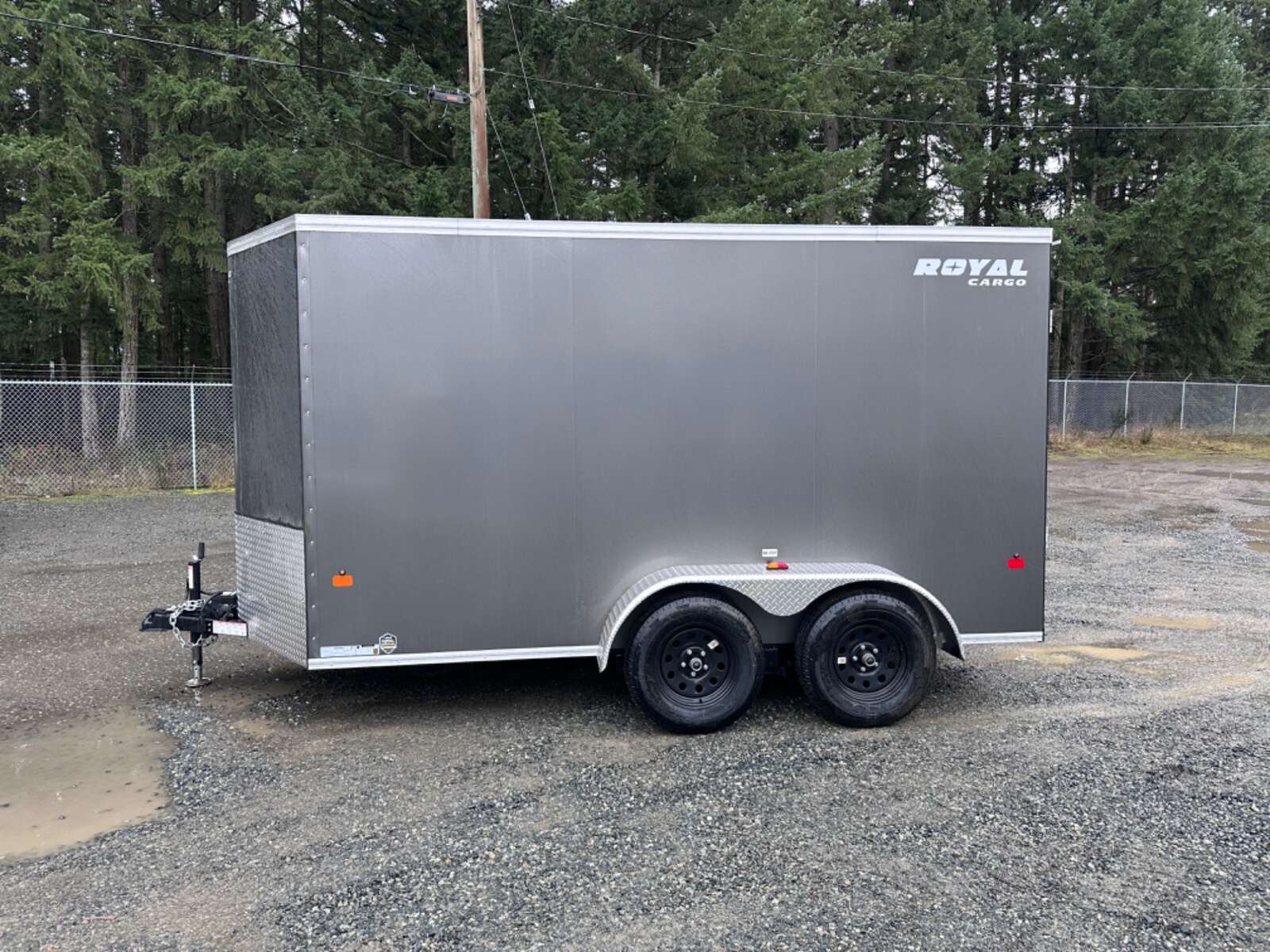 Photo of 2026 Royal Cargo 6X12+V 7,700LB GVW - RAMP DOOR - 78" INTERIOR