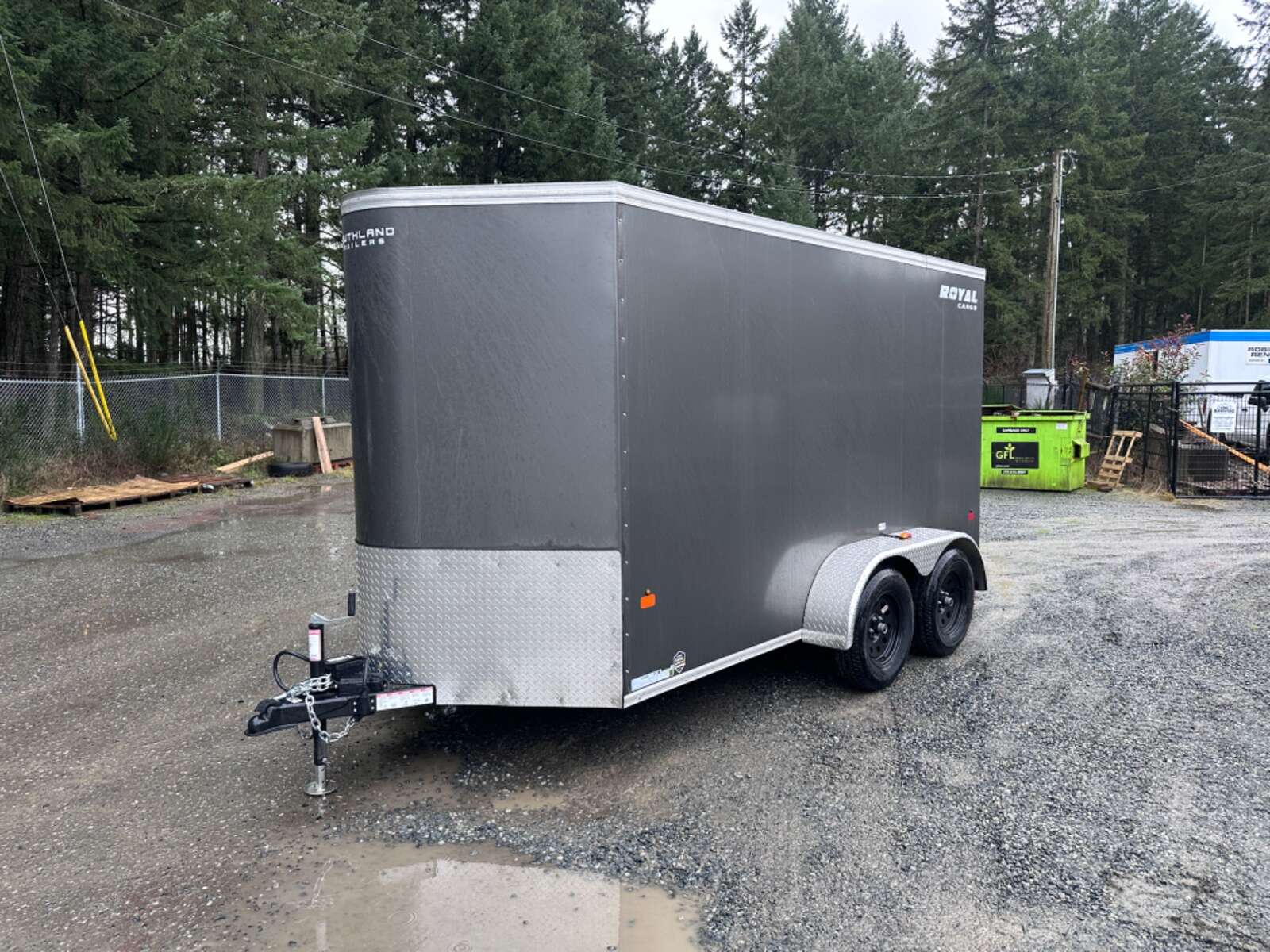 Photo of 2026 Royal Cargo 6X12+V 7,700LB GVW - RAMP DOOR - 78" INTERIOR