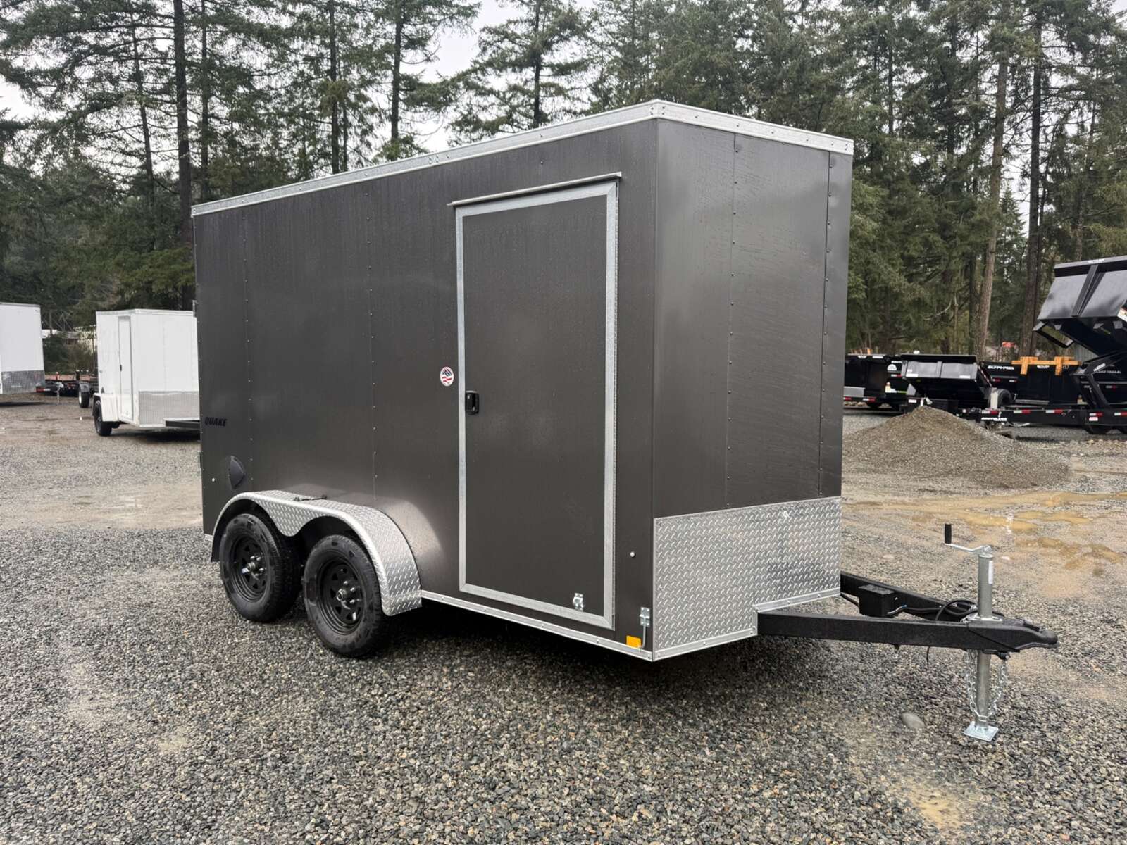 Photo of 2026 Impact 7X12' 7000LB GVWR - Ramp Door