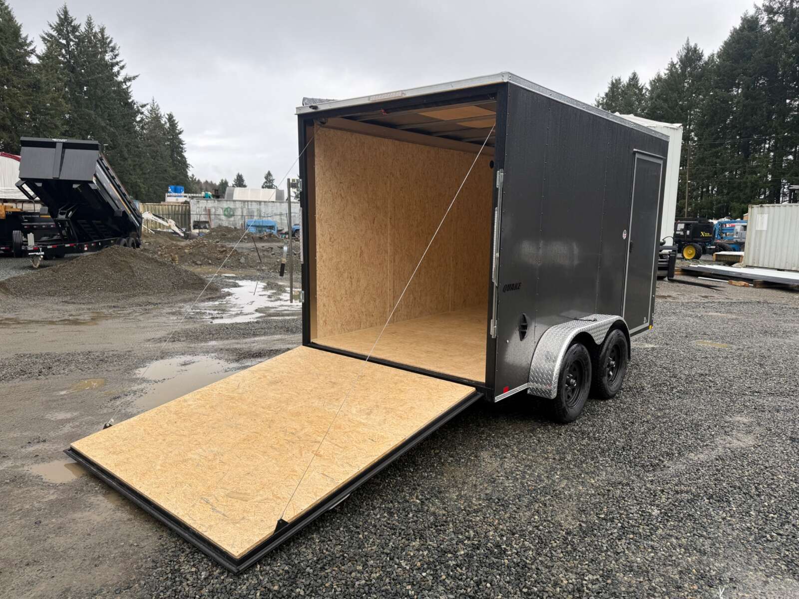 Photo of 2026 Impact 7X12' 7000LB GVWR - Ramp Door