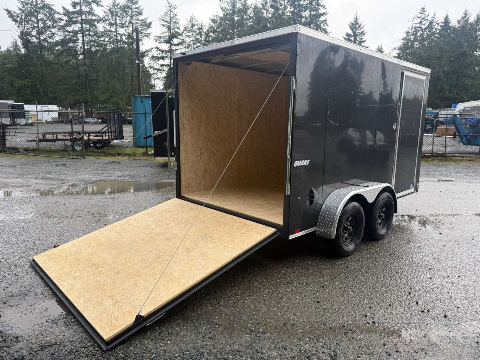 Photo of 2026 Impact 7X12' 7000LB GVWR - Ramp Door