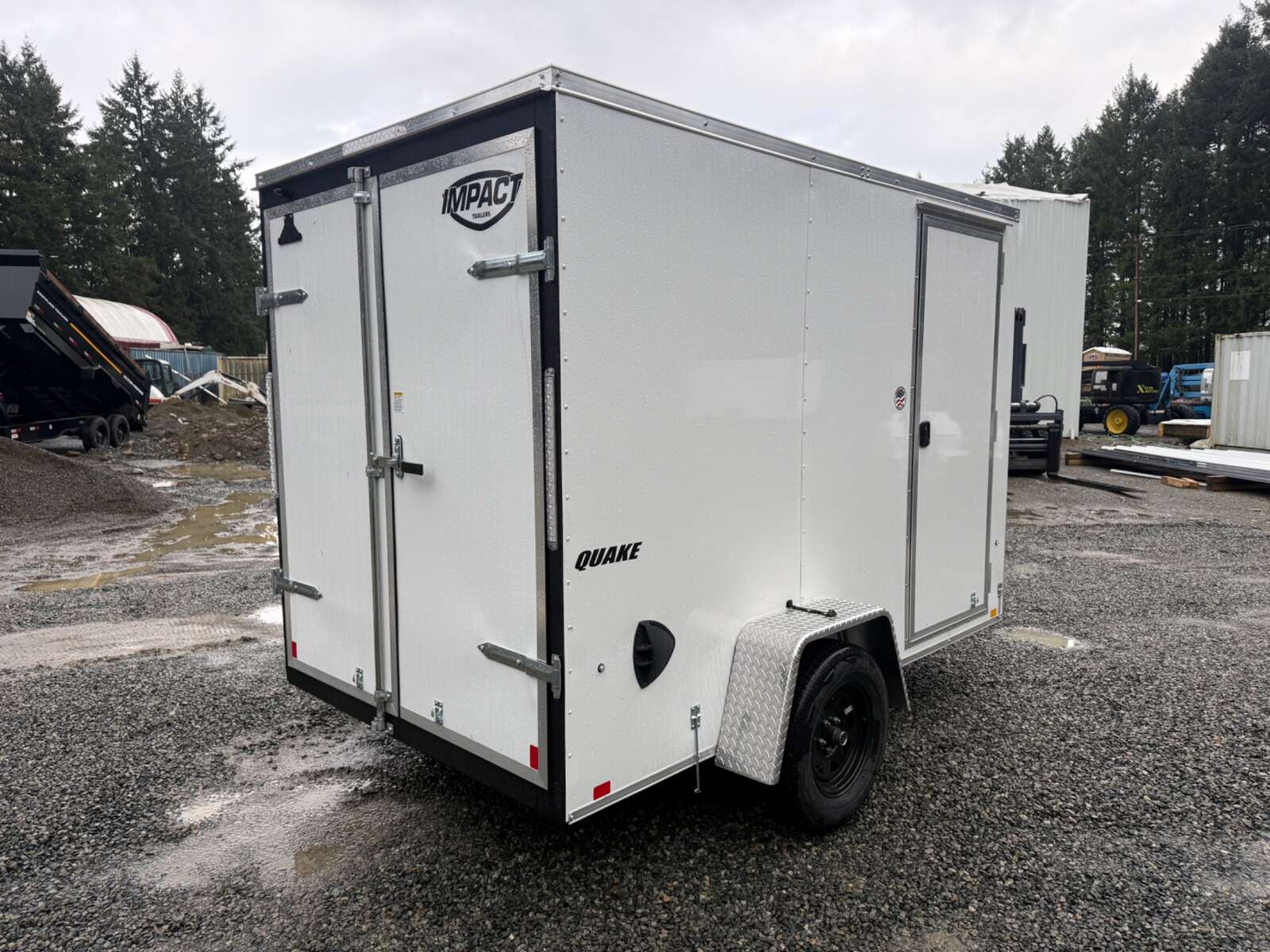 Photo of 2026 Impact 6X10' 2990LB GVWR - Barn Doors