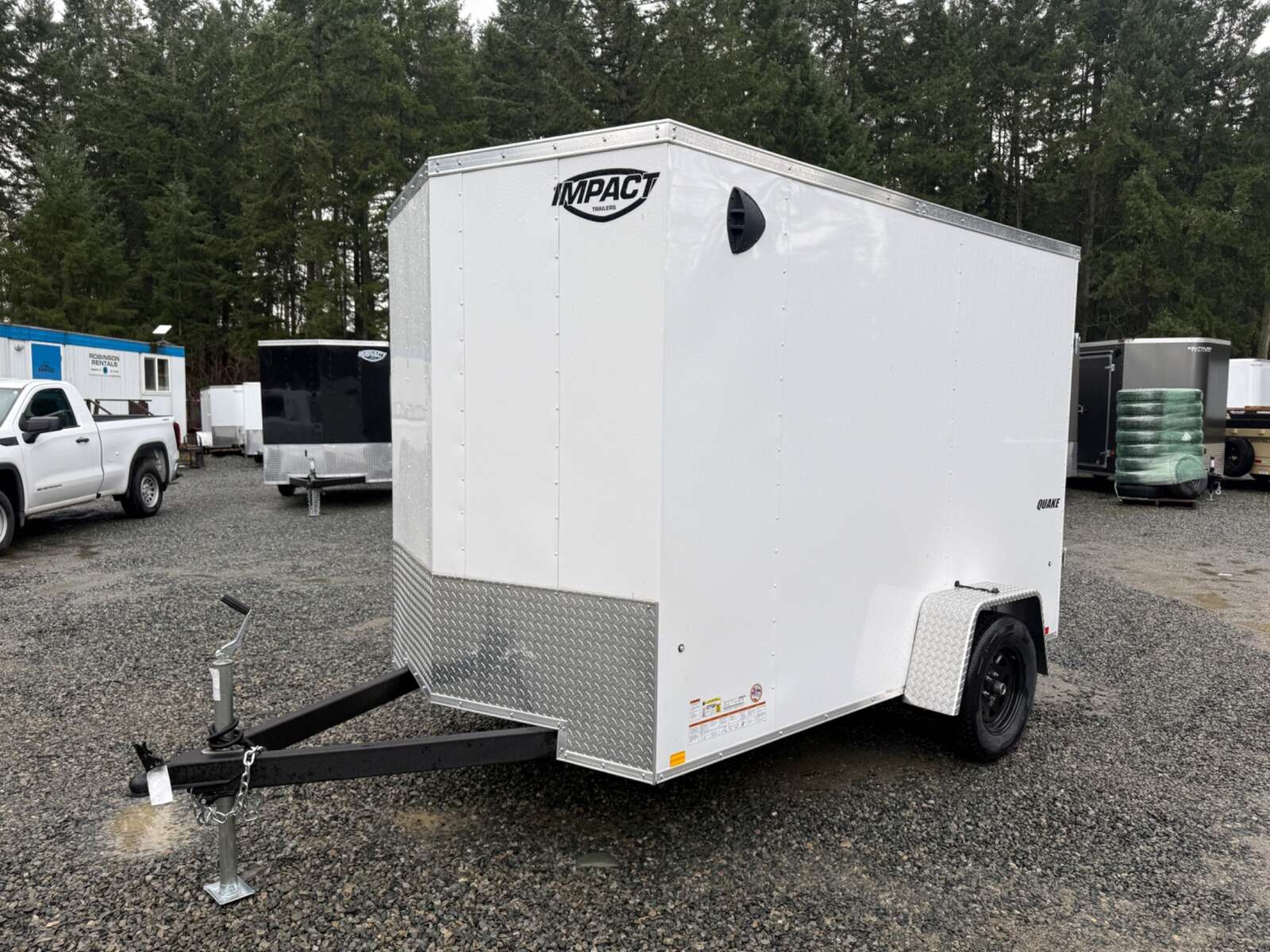 Photo of 2026 Impact 6X10' 2990LB GVWR - Barn Doors