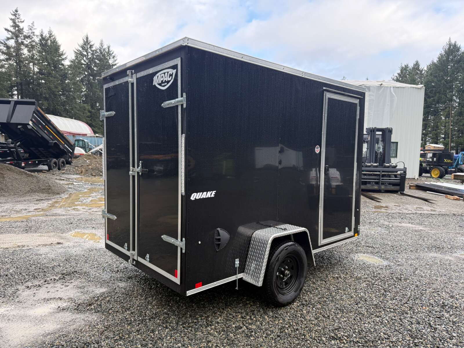 Photo of 2026 Impact 6X10' 2990LB GVWR - Barn Doors