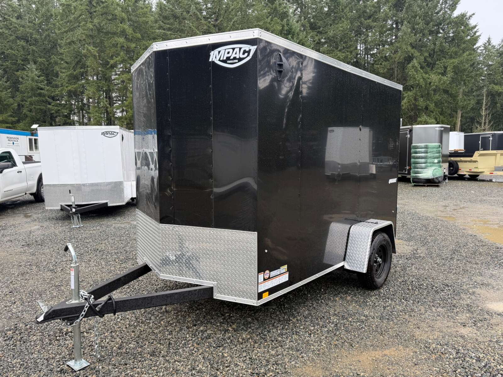 Photo of 2026 Impact 6X10' 2990LB GVWR - Barn Doors