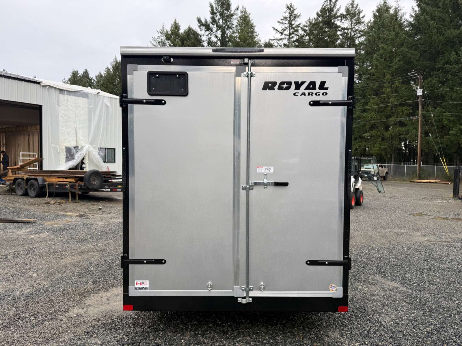 Photo of 2026 Royal Cargo 7X14+V 7700LB GVW BARN DOORS