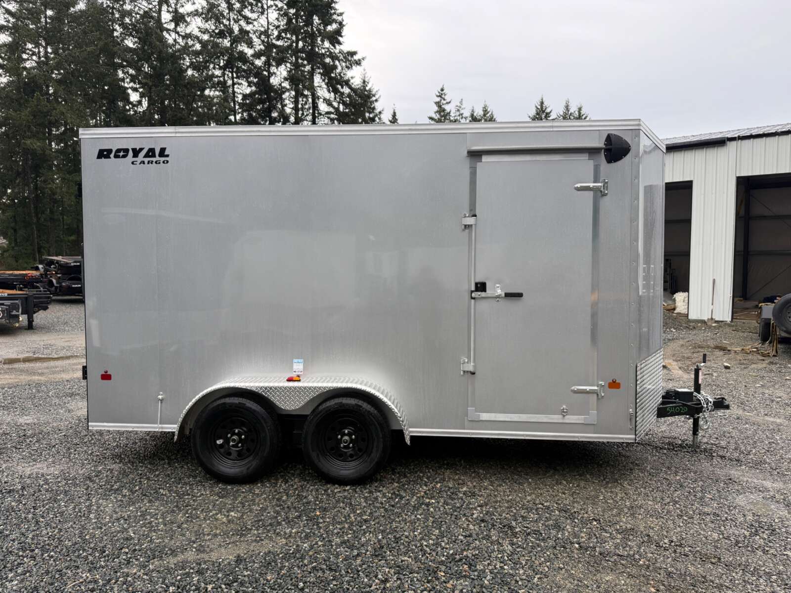 Photo of 2026 Royal Cargo 7X14+V 7700LB GVW BARN DOORS
