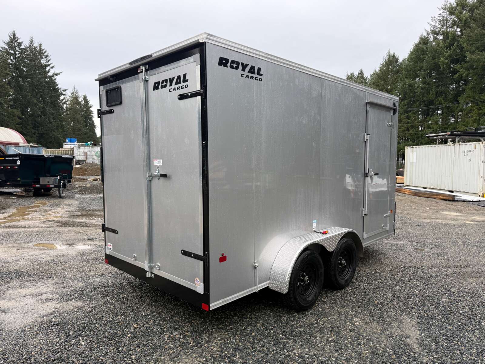 Photo of 2026 Royal Cargo 7X14+V 7700LB GVW BARN DOORS
