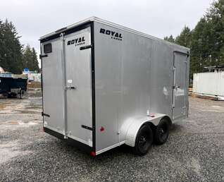 Thumbnail Photo of 2026 Royal Cargo 7X14+V 7700LB GVW BARN DOORS